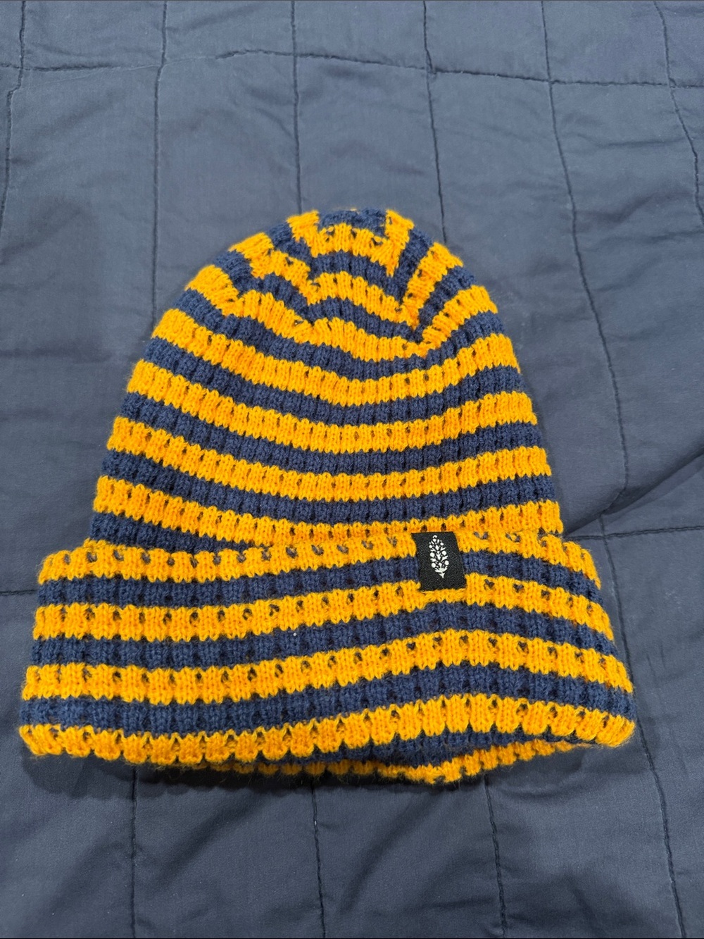 Free People - FP Movement Stripe it up Knit Cool Down Beanie Hat